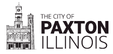 The City of Paxton Illinois